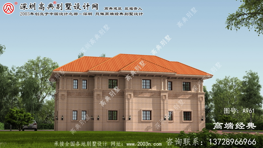 峡江县农村二层房屋平面图